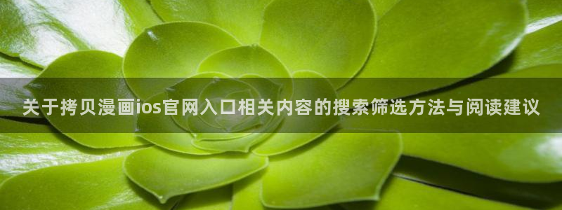 樱花日语自学资料:关于拷贝漫画ios官网入口相关内容的搜索筛选方法与阅读建议